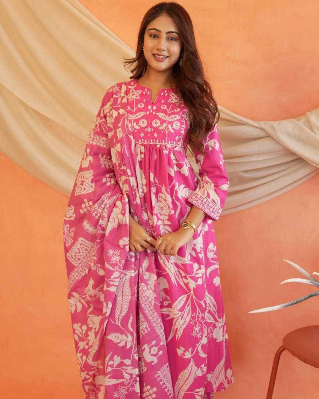 Cotton Anarkali Kurti Rakhi Collection - MYLUXURY LANE ENTERPRISE
